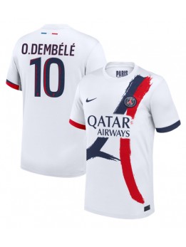 Paris Saint-Germain Ousmane Dembele #10 Auswärtstrikot 2024-25 Kurzarm